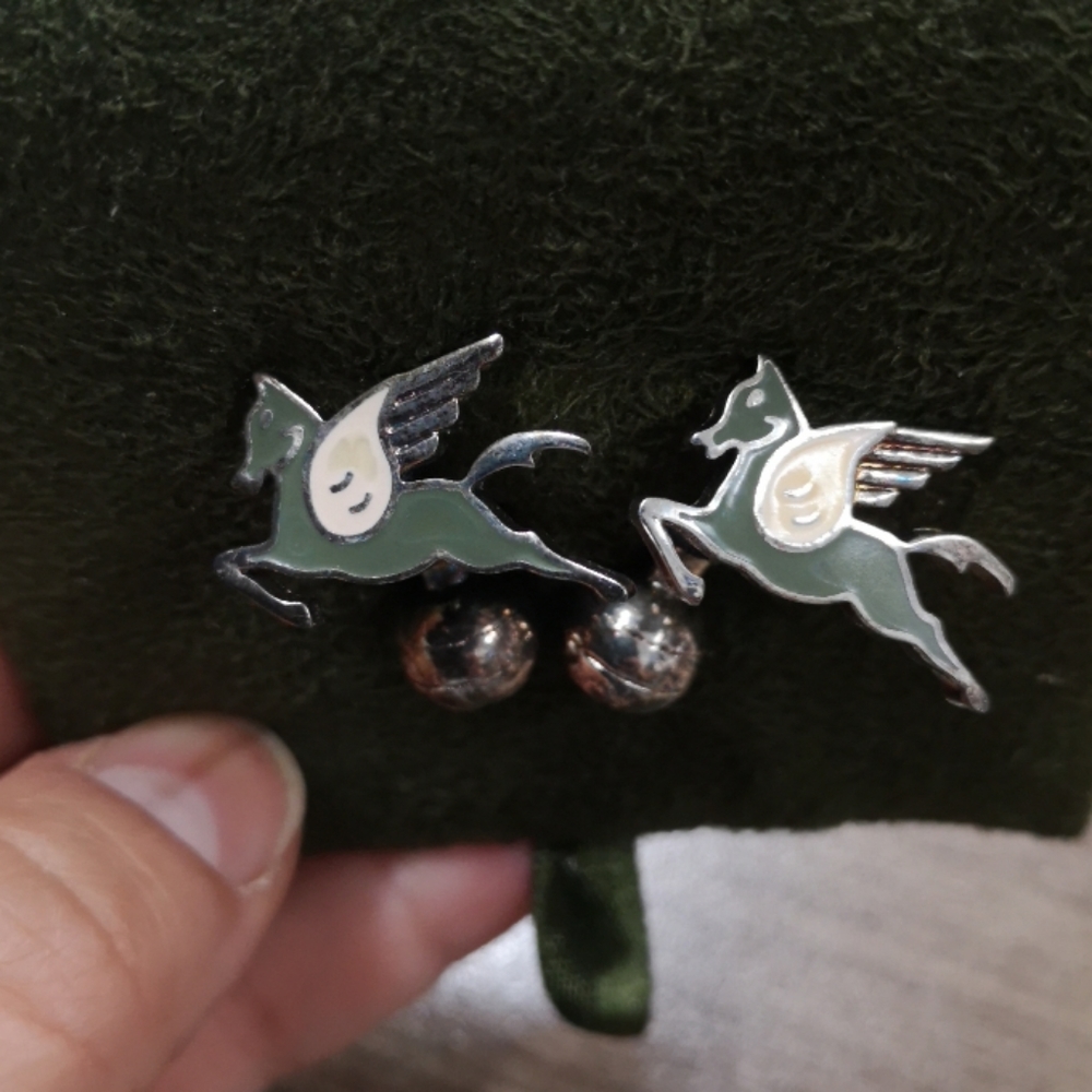 Etro Pegaso cuff links